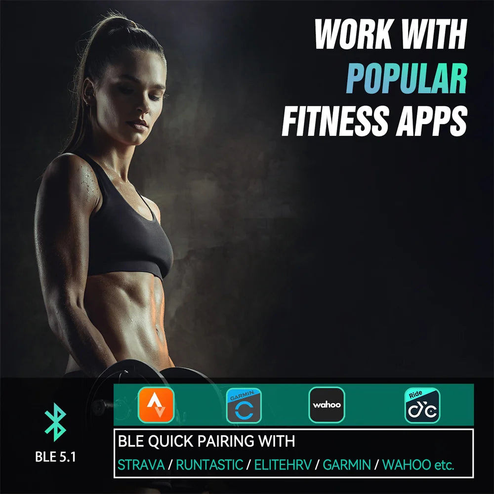 CYCPLUS H1 Optical Armband Heart Rate Monitor | Bluetooth & ANT+ Sport Tracker