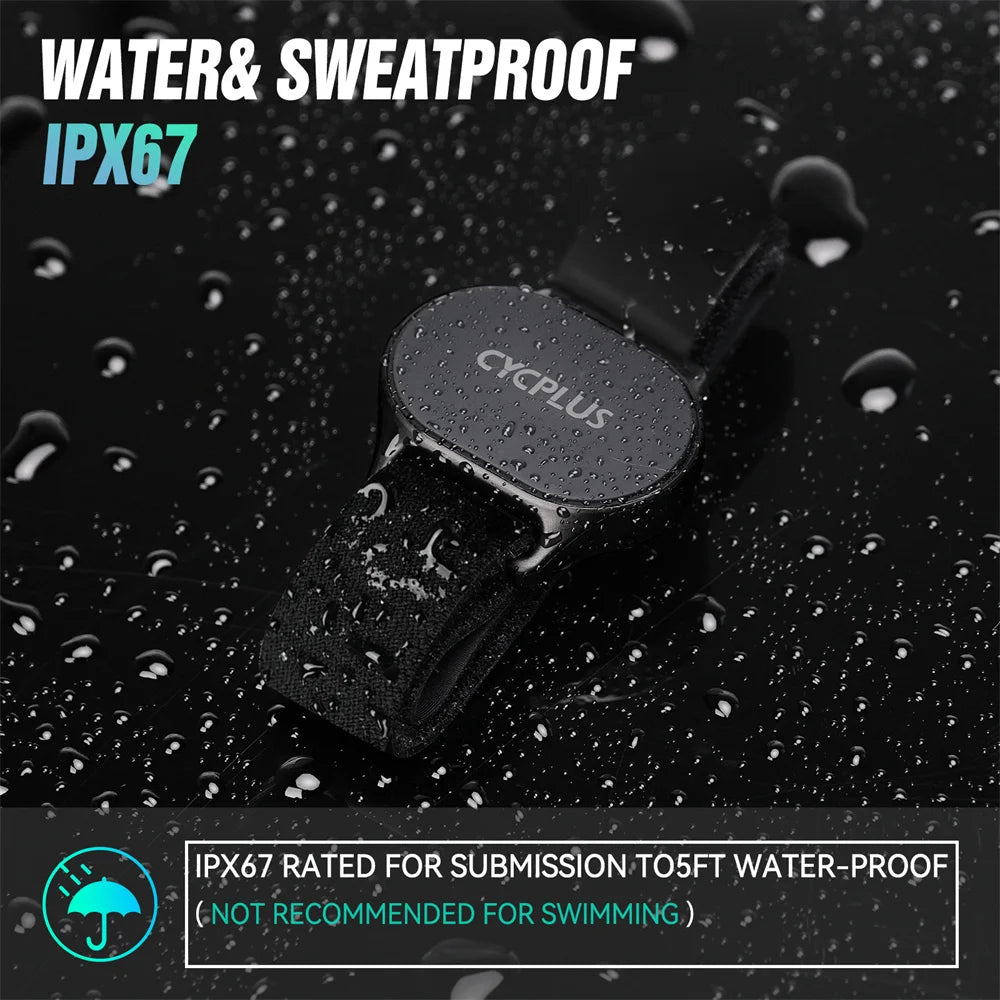 CYCPLUS H1 Optical Armband Heart Rate Monitor | Bluetooth & ANT+ Sport Tracker