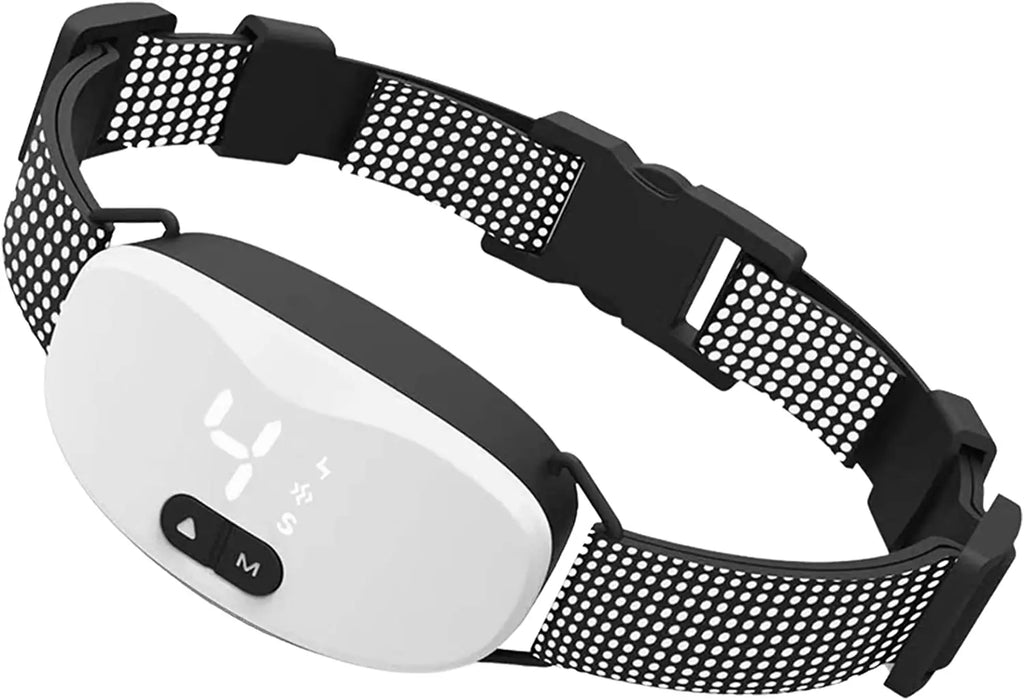 Waterproof Rechargeable Dog Anti Bark Collar Shock Vibration Sound LED No Barking Training Collar for All Breeds